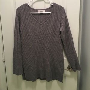Grey cashmere sweater